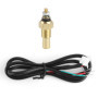 Ebtools Jauge de Température D'eau 12V Kit de Jauge de Température de Liquide de Refroidissement Jauge de Température D'eau Univ