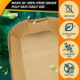 Lot de 100 feuilles de papier sulfurisé rectangulaires pour friteuse à air chaud, pour Ninja Double Stack XL 9,5 l SL400EU, AF40