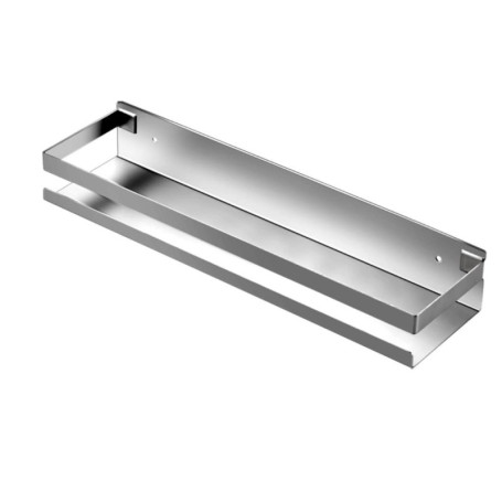 Étagère Douche sans perçage-Etagère de Salle de Bain Adhesive,Panier Douche Acier Inoxydable,Brossé 30CM