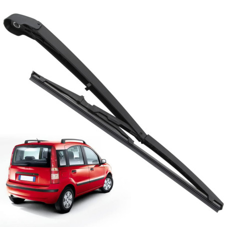 FanPaYY Bras d'essuie pour Panda 169 2003-2011, Bras D'Essuie-Glace Arrière, Balai D'essuie Glace Arrière