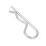 10 pièces goupille Fendue en Fer galvanisé, goupille Fendue de Type B, goupilles de retenue plaquées Zinc Pinces à Ressort éping