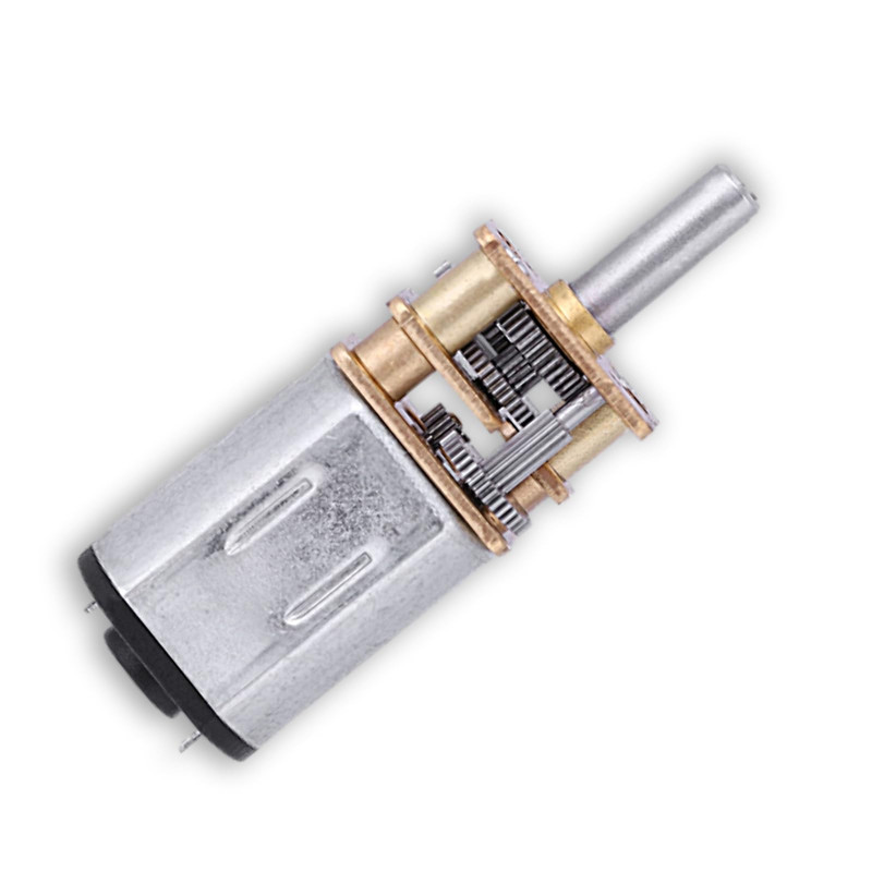 N20 Mini Motoréducteur DC 3V 6V 12V 30 Tr/min Couple Élevé avec Boîte de Vitesses en Métal pour Robot Voiture RC Bricolage Jouets