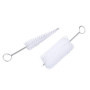 Nettoyage de trompette ; Brosse trompette, kit de nettoyage de trompette en plastique portable pour trompette pour l'entretien d