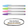 Ensemble de Stylos Bic Cristal Fun 921342 Multicouleur 10 Pièces (10 Unités)
