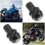 YINETTECH 1 Paire d'embouts de Poignée Bouchons Coulissants pour Guidon de Moto 7/8 Pouces 22mm Anti-Vibration en Alliage d'alum