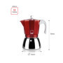 IBILI Cafetière Elba Red 12 tasses