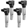 VEVOR Bobine d'allumage, lot de 4, compatible avec Audi A1, A3, Seat Alhambra, Altea, Cordoba, Ibiza, Leon, Toledo, Volkswagen G