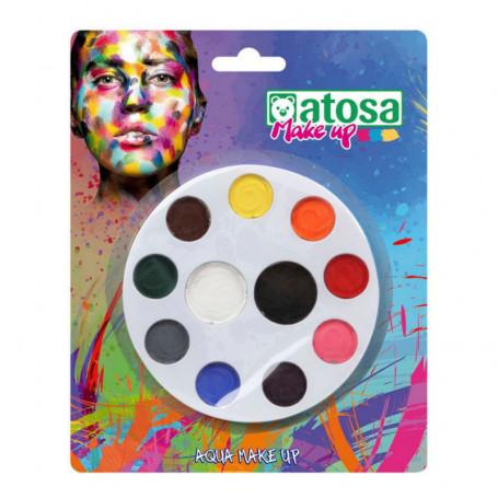 Peinture Faciale Multicouleur Palette Encre à base d'eau 17,99 €