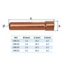 ELCAN Consommables et accessoires professionnels pour torche de soudage TIG série WP 17 18 26 avec buses en céramique, buses, co