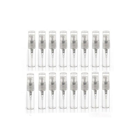 20 PCS Portable Clear 5ml Glass Atomizer Bouteille Spray Refillable Parfum Bouteille vide pour Travel Party Must Makeup Tool