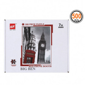 Puzzle Red Phone Booth Big Ben 500 pcs 43,99 €