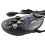 Link-e : 2 X manette 6 boutons compatible avec console de jeu SEGA Megadrive, Genesis, Master System