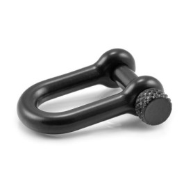 Manille droite en acier avec un axe à visser simple à manier, manille en forme de U, idéale avec les paracordes 550, confection 