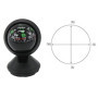 OFKPO Boussole de Voiture, Boussole Boule Guide de Direction pour Randonnée Décoration Universel pour la Plupart des Voitures