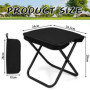 ‎FuxFuis Tabouret Pliant Portable, Tabouret de Camping Pliable, Chaise Pliante Camping, Chaise Pliante Portable Exterieur, Siege