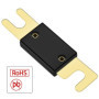 Heschen - Lot de 2 fusibles ANL-100 A - pour système audio de voiture - noir et doré