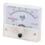 Heschen 85C1-1mA rectangle Panneau monté courant Mètre testeur Ampèremètre DC0-1.0MA Classe 2,5 Blanc