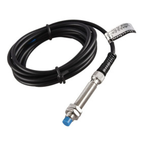 Heschen Commutateur de capteur de proximité inductif M8, LJ8A3-2-Z/BY-G, détecteur 2 mm, 10-30 VDC 200 mA, PNP normalement ouver