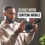 RØDE Phone Cage - Cage de Cinéma Mobile Magnétique Røde avec Filetages de 1/4 Pouce et 3/8 Pouce, ainsi que des Emplacements pou