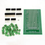 PCB Panneau Prototype Cartes Circuits Plaques Souder pour MEGA-2560 R31 inclus Prototype PCB Barrettes Prises Femelle