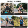 Gilet Hydratation Running avec 2 Soft Flask 500 ML, Réfléchissant Gilet d'hydratation de Course à Pied pour Femmes et Hommes, Sa