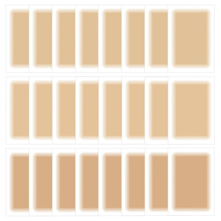 24 Autocollants De Couvercle De Tatouage, Autocollants À Couverture Étanche, Autocollants De Couverture De Cicatrice, Autocollan