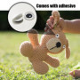 NyxSeat Lot de 700 yeux adhésifs - Accessoires de jouets d'animaux - Matériaux faits à la main pour enfants - Convient pour le b