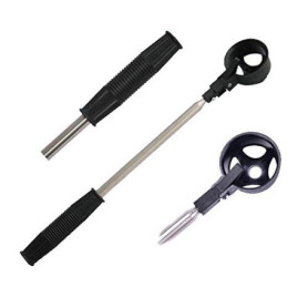 Xrten Balle de Golf Retriever, 8 Section d'acier Inoxydable Ramassent Le Dispositif de Retriever de Boule de Golf