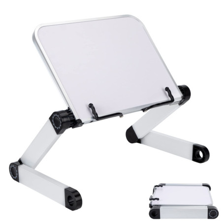 Support de Livre pour Lecture Réglable Pupitre Livre de Cuisine Ergonomique Lutrin Livre Hauteur et Angle Réglable Pliable pour 