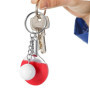 JJiaoLinin Porte-Clés Raquette Ping Pong, 5 Pièces Sport Trousseau Mousqueton Porte-clés Raquette -pong Porte-clés Mini Pong Por