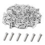 Capuchons D'extrémité de Câble de Frein en Alliage D'aluminium,100Pcs Embout de Câble de Vélo Embout Gaine Fixation Câble Frein 