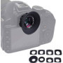 Mcoplus Loupe pour viseur optique avec zoom 1,08 x 1,60 x pour Canon 5D Mark II III 6D 7D 60D 70D 550D 600D et Nikon D7100 D7000