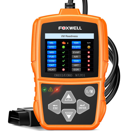 OBD2 Auto Diagnostic Scanner OBD II FOXWELL Voiture Outil de Diagnosti Multimarque en Francais OBD2 Lecteur de Code Automatique 