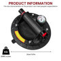 Ventouse pour carrelage - Ventouse - Avec manomètre - Charge maximale : 200 kg - Avec boîte à outils portable - Pour stratifié, 
