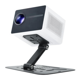 jinminamz Support De Projecteur，Surface De La Table Support Projecteur Mini Multifonctionnel avec Interface à Vis 1/4 Pouces Con