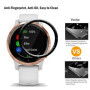 Vuciya Lot de 4 films de protection d'écran pour Garmin Vivoactive 4S, anti-bulle, film de protection d'écran en TPU HD anti-ray