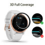 Vuciya Lot de 4 films de protection d'écran pour Garmin Vivoactive 4S, anti-bulle, film de protection d'écran en TPU HD anti-ray