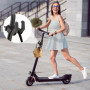 2 Pièces Crochet pour Scooter Électrique, Double Crochet Avant Multifonction Noir - Accessoire Universel pour Trottinette Électr
