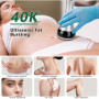 Cozion 40K Corps Amincissant Machine Appareil Anti Cellulite, 3 en 1 Lipocavitation Radiofrequence Appareil Multipolaire Radiofr