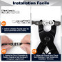 Gicctyble Derive Chaine Velo - Kit Reparation Velo avec Derive Chaine, Pince de Maillon, Chaine Gauge, Attache Rapide Chaine Vel