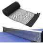 Filet de tennis de table, filet de ping-pong, filet de rechange noir, filet de rechange noir, filet de tennis de table portable,