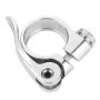 Collier De Selle De Vélo,Pince De Tige De Selle à Libération Rapide De Bicyclette Collier De Serrage De Tige De Selle De Vélo en