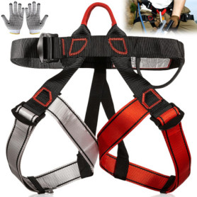 Harnais D'escalade, Harnais D'escalade De Sécurité, Ceinture De Sécurité Anti-Chute, Charge Maximale 800 Kg Ceinture D'escalade 