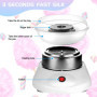 Machine à Barbe à Papa, Barbe à Papa Appareil 450w, Cotton Candy Machine pour Sucre Ou Bonbons Durs Avec Accessoires Facile à Ne