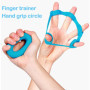 CHUANGOU 6 Pièces Main Musculation，Anneaux de préhension ，pour l'exercice de Préhension，pour Une Rééducation, Réduire la Douleur