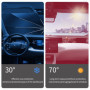 Pare-Soleil pour Pare-Brise de Voiture,Parapluie Pare-Soleil Pliable pour Pare,Pare-Soleil Voiture,Protection UV Pare Soleil Voi