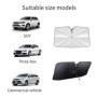 Pare-Soleil pour Pare-Brise de Voiture,Parapluie Pare-Soleil Pliable pour Pare,Pare-Soleil Voiture,Protection UV Pare Soleil Voi