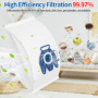 FERRGIA Lot de 6 Sac Aspirateur Compatibles avec Miele Hyclean GN Aspirateurs Classic C1,Complete C2,Complete C3,S2,S5,S6,S8,S80