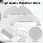 Lot de 4 chiffons de rechange pour aspirateur robot Dreame Bot Z10 Pro L10 Plus