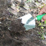 Truelle de Jardin - Bêche de Jardin en Acier Inoxydable avec poignée Ergonomique et Pelle à Main en Caoutchouc Souple pour Trans